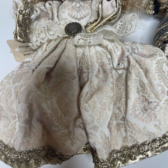 Rare Vintage Porcelain Bisque Albachiara Doll Set by Carlo Comarretto w Tag - Picture 3 of 14